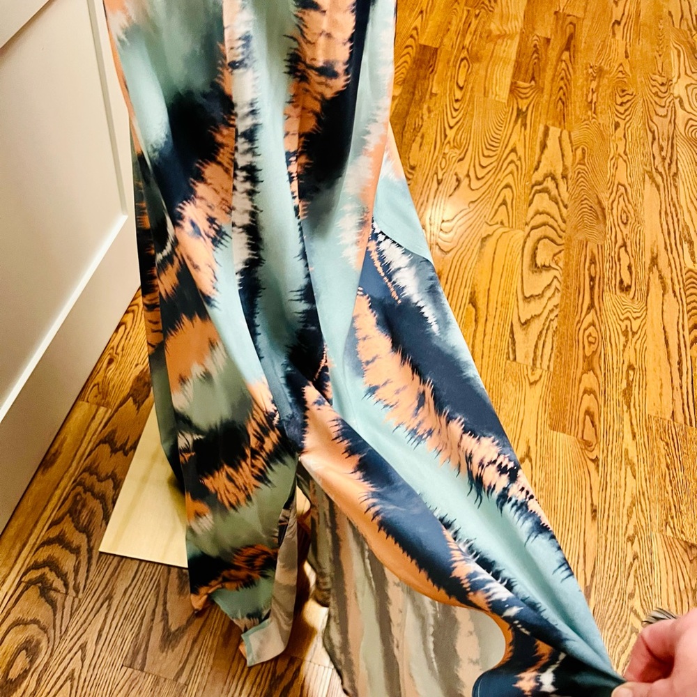 Anthropology Malai Tie-Dye Cover-Up Midi Dress- Size Large - Picture 8 of 12